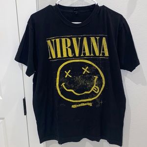 EUC Mens Band Size M Medium Screen Tee T-Shirt NIRVANA Nevermind